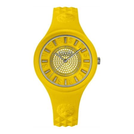 Versus Versace Womens Watches Yellow 39 mm Fire Island 